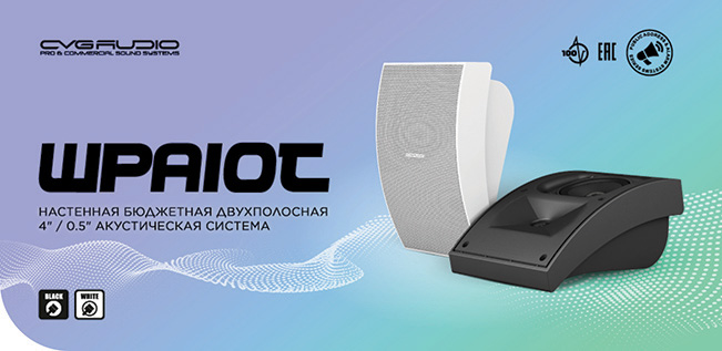 CVGAUDIO WPA 10T - настенная бюджетная двухполосная акустическая система